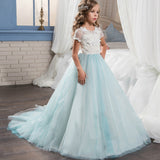 First Communion Dress Vestidos De Primera Comunion Lace BallGown Evening Dress