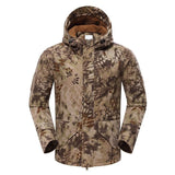 Sitka Jacket Python Pattern Camouflage G8 Shell Jacket Autumn and Winter Thickening Men/Women Outdoor Clothes Hooded Jacket