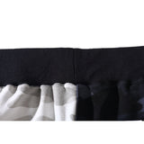Shark Print Shorts Shark Shorts Men'S And Women'S Black And White Color Matching Pants Cropped Pants