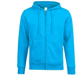 Black Zip Up Hoodie Fall Winter Men's Thickened Pullover Hoodie Sweater Zipper Solid Color Sports Jacket