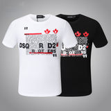 Dsq2 T Shirt Casual Sports Printed Short Sleeve Summer Men