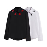 GVC Shirt XINGX Pattern Long Sleeve Shirt Cotton Man