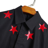 GVC Shirt XINGX Pattern Short Sleeve ShirtCotton Men