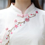 Chinese Traditional Dress Jacket and Dress Ancient Costume Fresh and Elegant Daily Suit