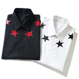 GVC Shirt XINGX Pattern Short Sleeve ShirtCotton Men