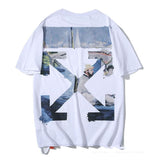 Arrow Short Sleeve Tshirt Plus Size Casual Men's Clothing Coat Top Owt t shirt