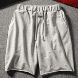Men Sports Flex Shorts Solid Color Sports and Fitness Shorts Loose