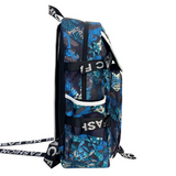 Stranger Things Backpack Printed Backpack USB Charging Schoolbag Computer Bag