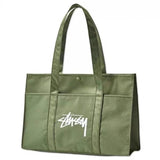 Stussy Handbag Embroidered Crossbody Shoulder Bag Handheld Canvas