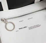 Off White Bag Casual Outdoor Convenient Tote Bag