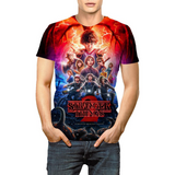 Stranger Things T Shirt 3D Printing Men's Summer