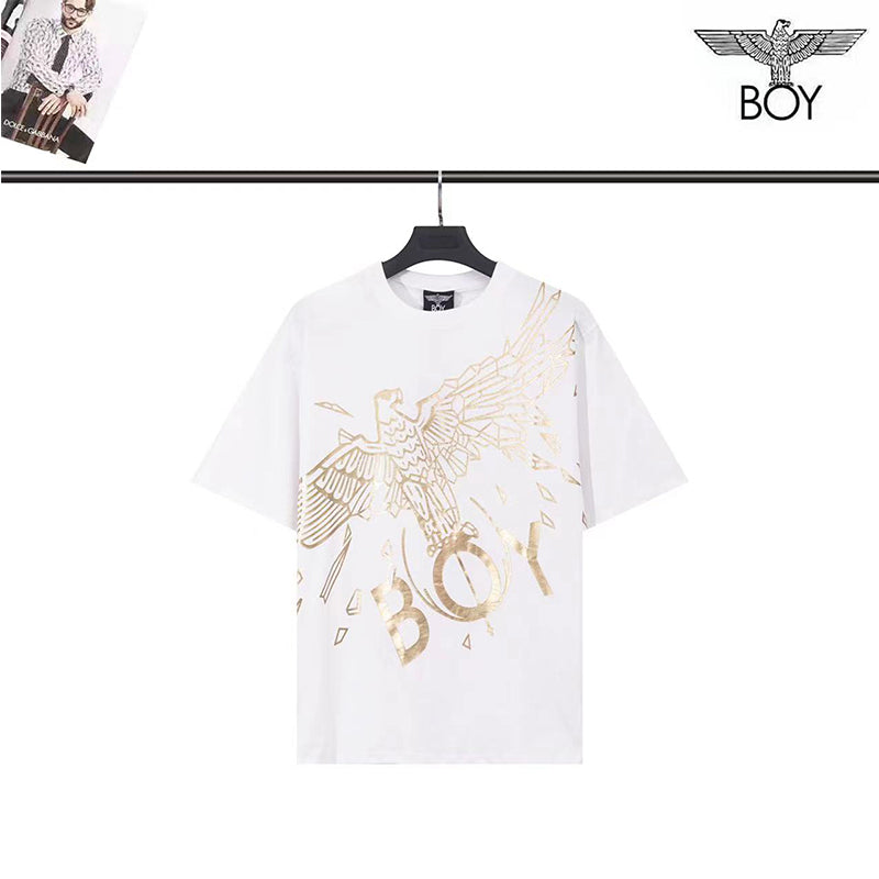 Boylondon T Shirt Casual Fashionable Plus size sports retro