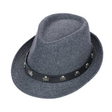 Mens Kentucky Derby Hats Autumn Winter Billycock Male British Woolen Hat