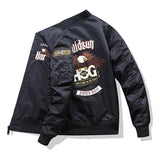 Alaska Varsity Jacket Men's Flying Embroidered Baseball Uniform