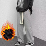 Men Pants Casual Pants Men's Autumn and Winter Straight Loose Pants