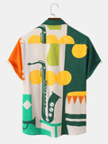 Men Beach T Shirts Men's Fashion Fashion Short Sleeve Shirt