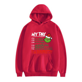 Grinch Hoodie Autumn And Winter Large Size Casual Loose Couple Sweater