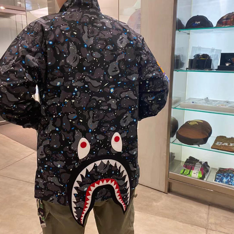 Bape Military Jacket Casual Jacket Coat Autumn And Winter