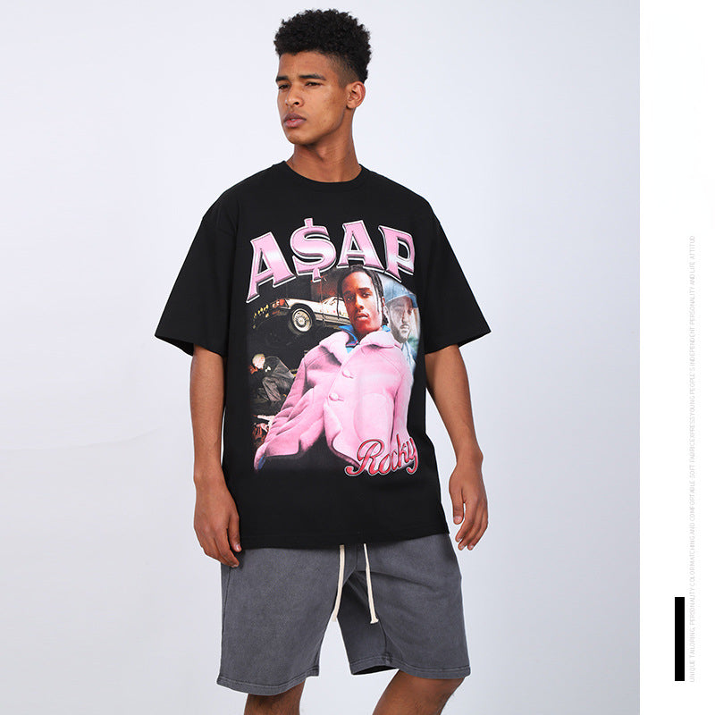 Asap Yams T Shirt T2pac Asap Rocky Men'S T-Shirt
