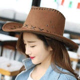 Cowgirl Hats Men's and Women's Western Cowboy Hat Men's Women's Universal