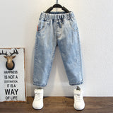 Toddler Boys Pants Boys Spring Clothing Jeans All-Match