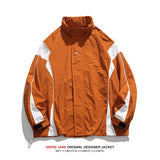 Men Jacket Spring Men's Stitching Baggy Casual Jacket Coat