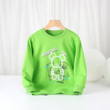 Children Boy Hoodie Spring and Autumn Sweater Cartoon Men