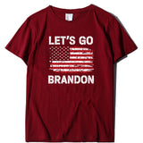 Let's Go Brandon T Shirt Women's Short-Sleeved T-shirt Women's Bottoming Shirt