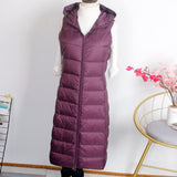 Women Winter Coats Puffer Jacket Down Coat Autumn and Winter Down Jacket Plus Lightweight Slim-Fit White Duck Down Warm