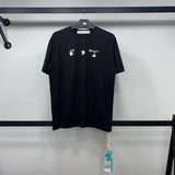 Men's Tshirt Cotton Casual Arrow Flower Print Owt t shirt