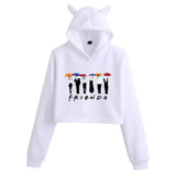 Friends Joey Hoodie Hoodie Printed Fleece Sweatshirt