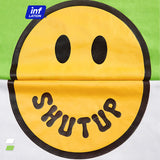 Smiley Face T Shirt Color-Changing Smiley Print Casual Loose Short Sleeves T-shirt
