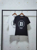 T Shirt Balmain Spring/Summer Short Sleeve Printed Letter Cotton T-shirt