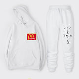 Travis Scott Astroworld Hoodie & Pant 2 Piece Set Letter Print Hoodie