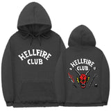 Stranger Things Hellfire Club Hoodie Hooded Sweatshirt Leisure Sports Sweater