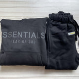 Kids Fog Fear of God Essentials Hoodie & Pants 2 Piece Set
