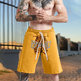 Rave Outfits Men Shorts Large Size Loose Casual Shorts Men's Summer