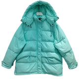Women Winter Coats Puffer Jacket Down Coat Down Jacket Women's Short Pure Color Thickened Hooded Detachable