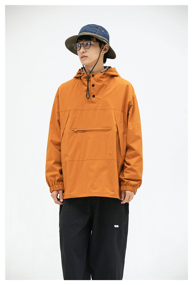 Men Jacket Spring Jacket Men's Casual Solid Color Coat
