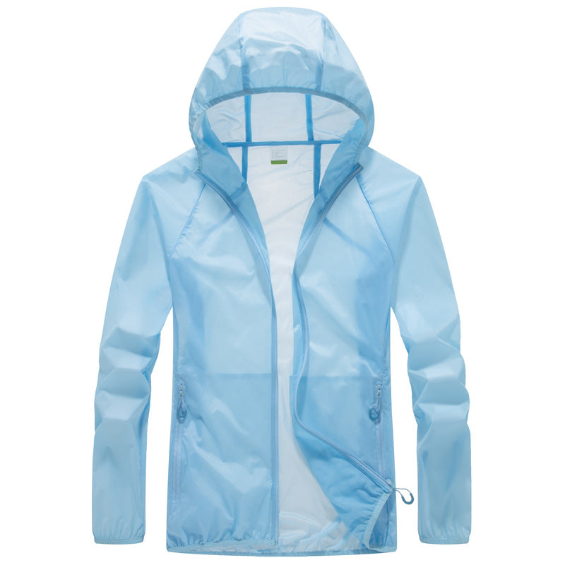 Sun Resistant Clothes Summer Sun Protective Clothes Men's Thin Coat Women