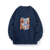 Children Boy Hoodie Fall/Winter Children's Fleece-Lined Sweater