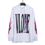 Skull Vlone Hoodie Skull Print Men's and Women's Coats Hooded Sweater