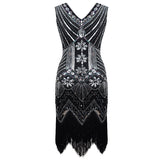 1920S Dress Women's Vintage Dress Tassel Evening Dress