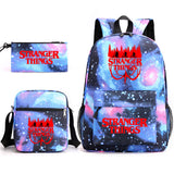 Stranger Things Hellfire Club Backpack Stranger Things Backpack Three-Piece Set