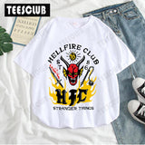 Stranger Things Hellfire Club T Shirt Stranger Things T Shirt Short Sleeve Men's and Women's T-shirt