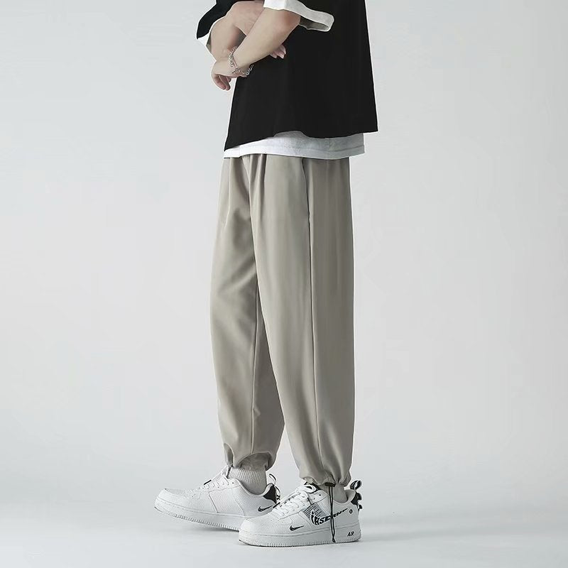 Men Pants Men's Loose Slim Casual Sports Pants Men's Summer