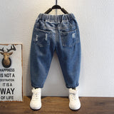 Toddler Boys Pants Boys' Jeans Children's Autumn Models Casual Pants
