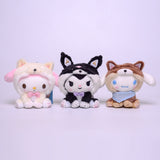 My Melody Plush Transform Shiba Inu Clow M Melody Cinnamoroll Babycinnamoroll Plush Toy Doll Pendant Bag Pendant Kulomi