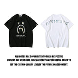 WGM Closing Shark Head Men's and Women's Short-Sleeved T-shirt