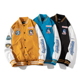 NASA Varsity Jacket Loose Jacket Embroidered Baseball Uniform Spring and Autumn Coat